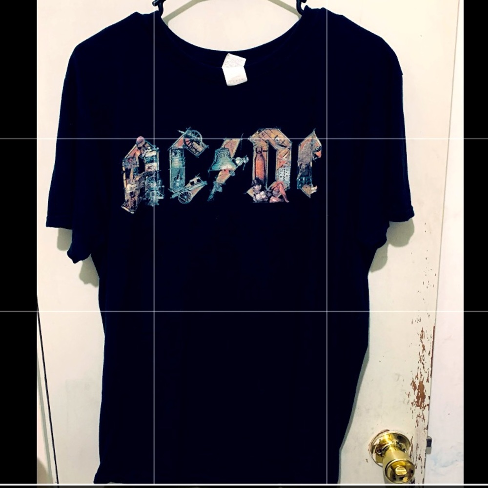 AC/DC Band tee🖤